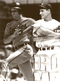 Cal Ripken Jr and Lou Gehrig Iron Men. 1995.1927.