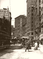 Boston Newspaper Row 1906