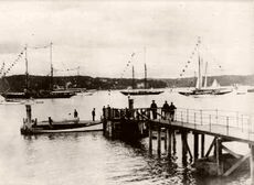 Oyster Bay Long Island Yacht Club 1905 