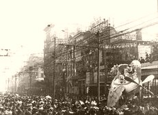 The Rex Pageant During Mardi Gras 1907