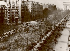 Paris Champs Elysees 1935