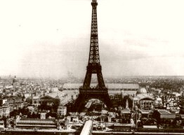 Paris Eiffel Tower 1910