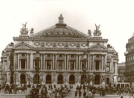 Paris The Opera House 1900
