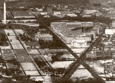 Federal Triangle And Capitol 1936