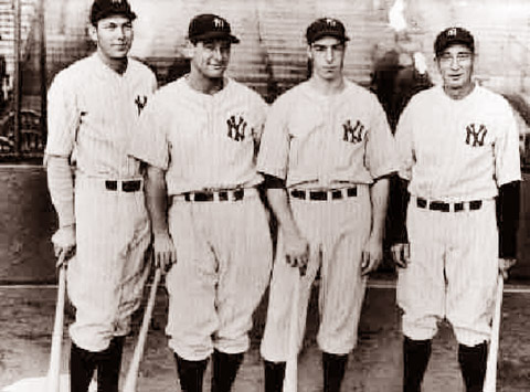 Yankees Murderers Row 1936 