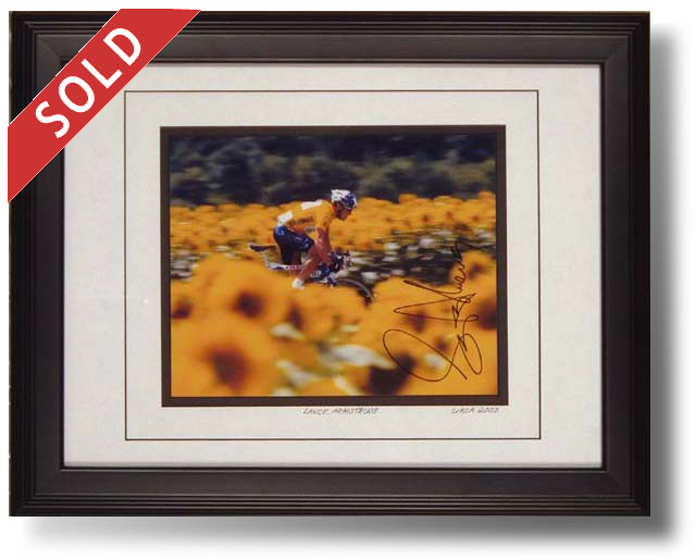 Signed Photo of Lance Armstrong