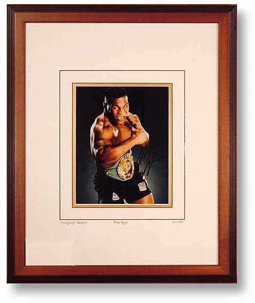 Mike Tyson Autographed Photograph