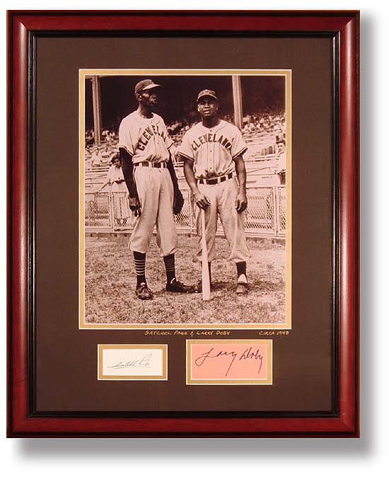 Satchel Page & Larry Doby